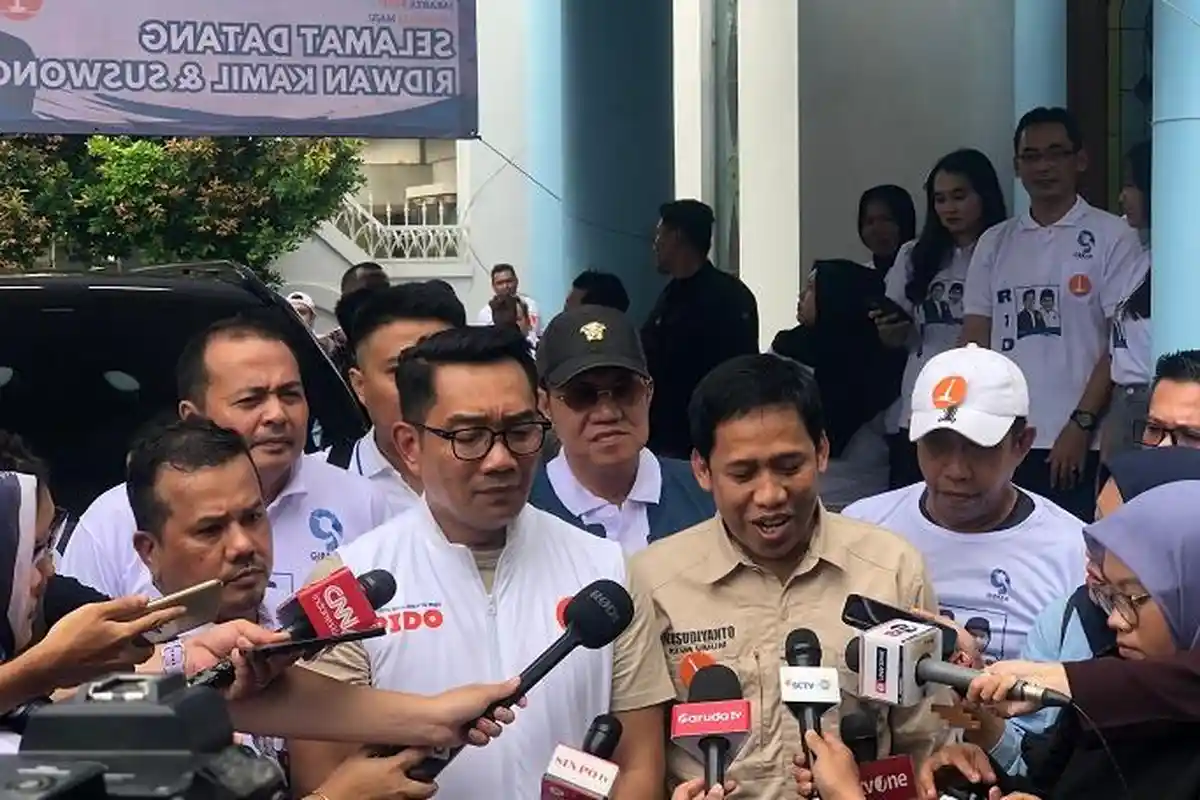 Gibran Instruksikan Relawan Menangkan Pasangan RIDO di Pilkada Jakarta , Ridwan Kamil Bersyukur