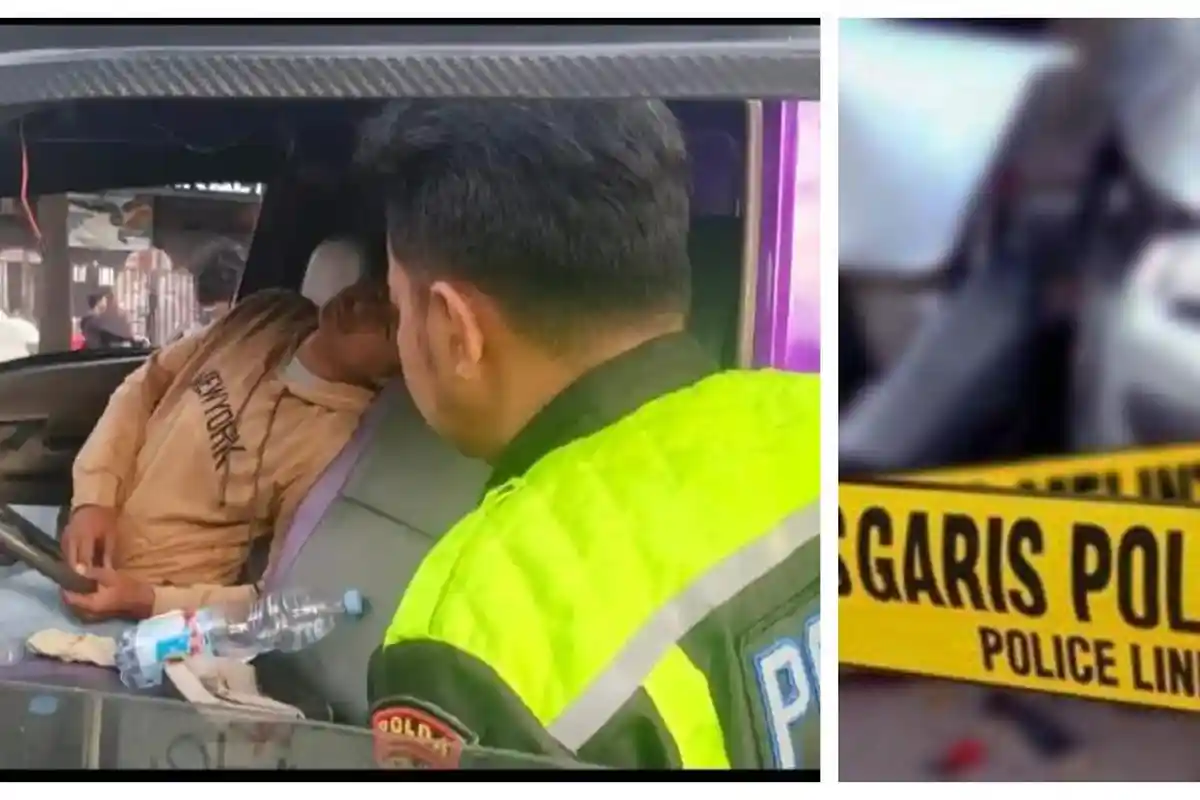 Kecelakaan Hari Ini di Ciputat Tangsel, Truk Oleng Hindari Pikap Sayur, Sopir Kesakitan Terjepit