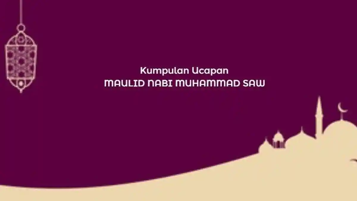 Ucapan Selamat Sambut Maulid Nabi Muhammad 2020 Mudah Dibagikan via WA, Twitter & Instagram