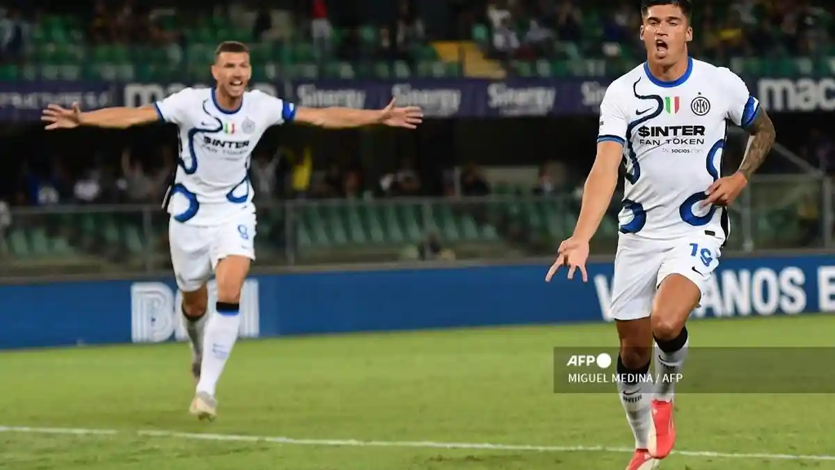 Hasil Verona vs Inter Liga Italia, Debut Joaquin Correa Cetak Brace Gol, Nerazzurri Menang Comeback