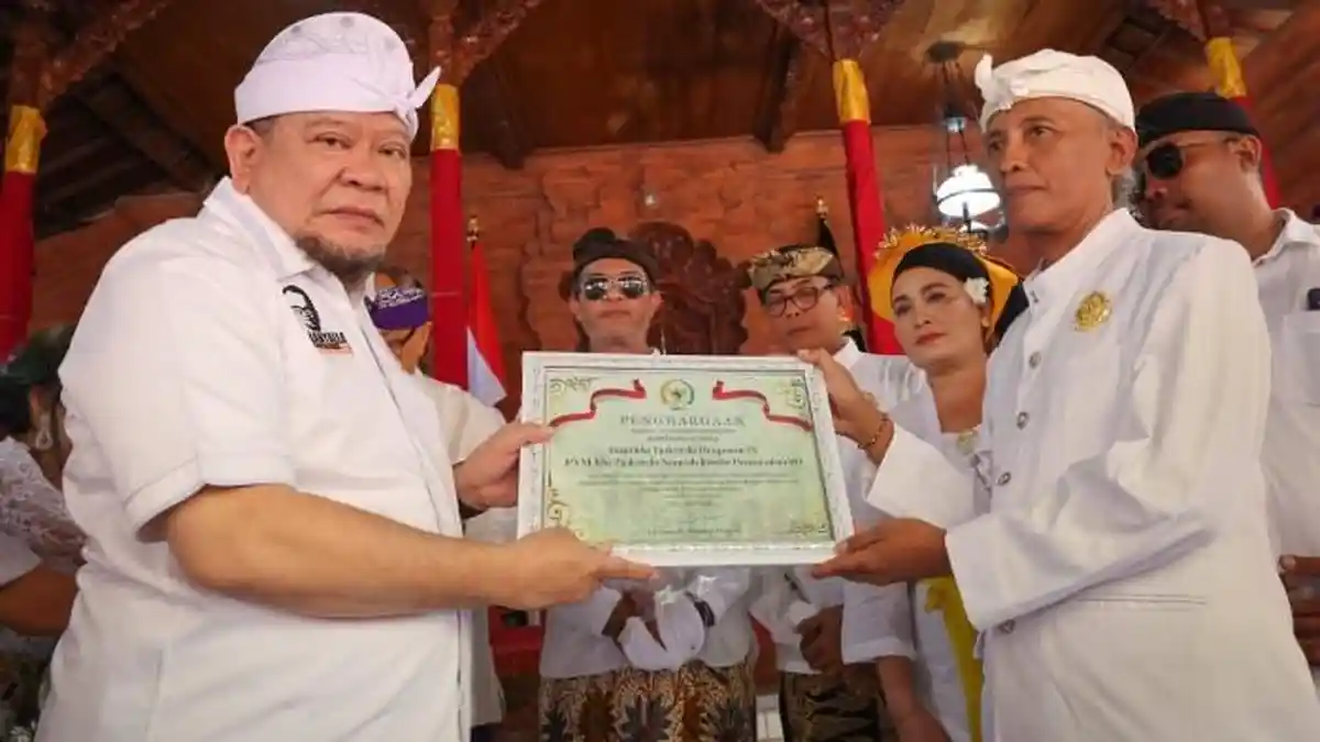 Ketua DPD RI Bertekad Kembalikan Sistem Bernegara Sesuai dengan Perjuangan Raja Denpasar IX