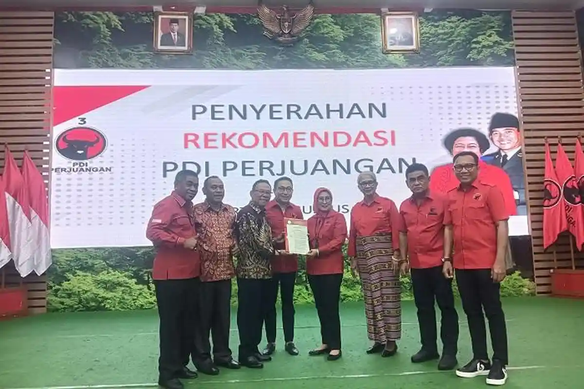 DPP PDIP Berikan Rekomendasi ke Paket Corsa Bertarung di Pilkada Kupang