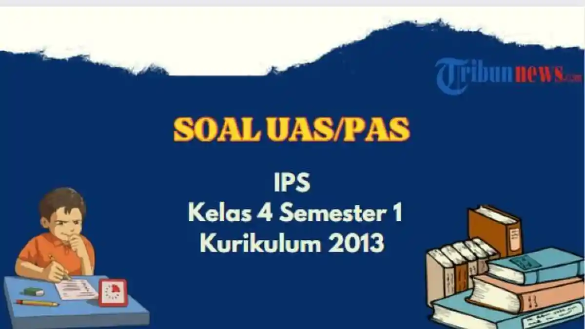 Contoh Soal UAS IPS Tema 3 Kelas 4 SD Semester 1 Kurikulum 2013, Beserta Jawabannya