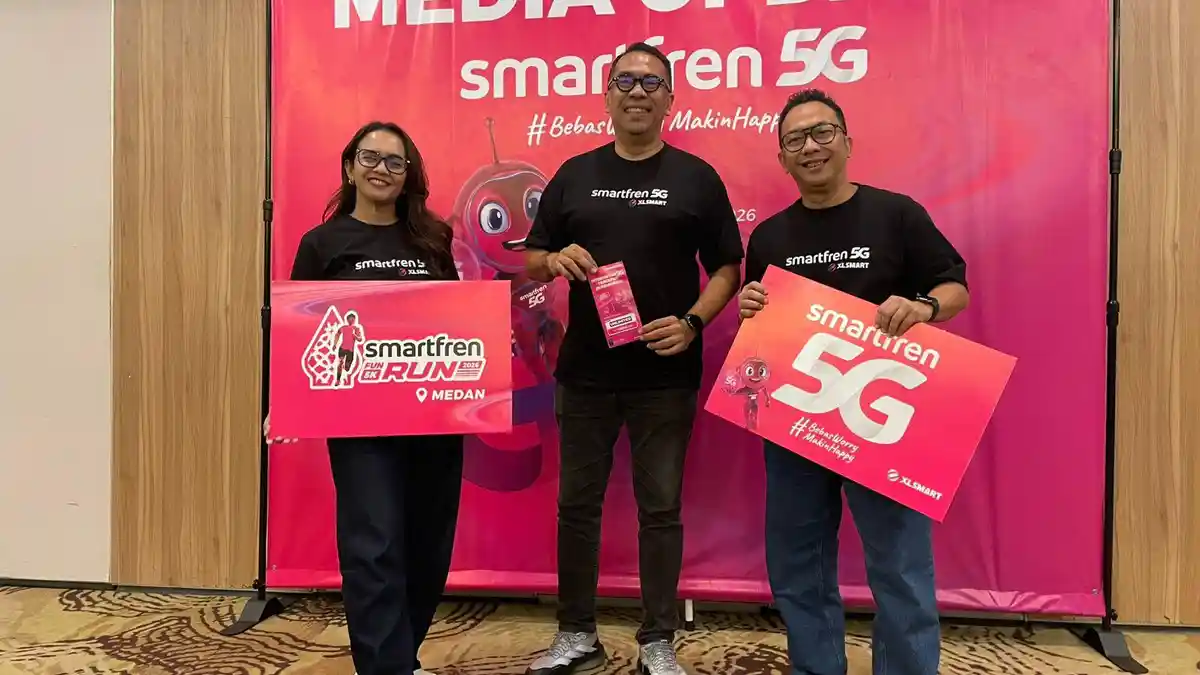 SMARTFREN Gelar Fun Run 5K 2026 Hadir di Medan, Padukan Olahraga dan Hiburan