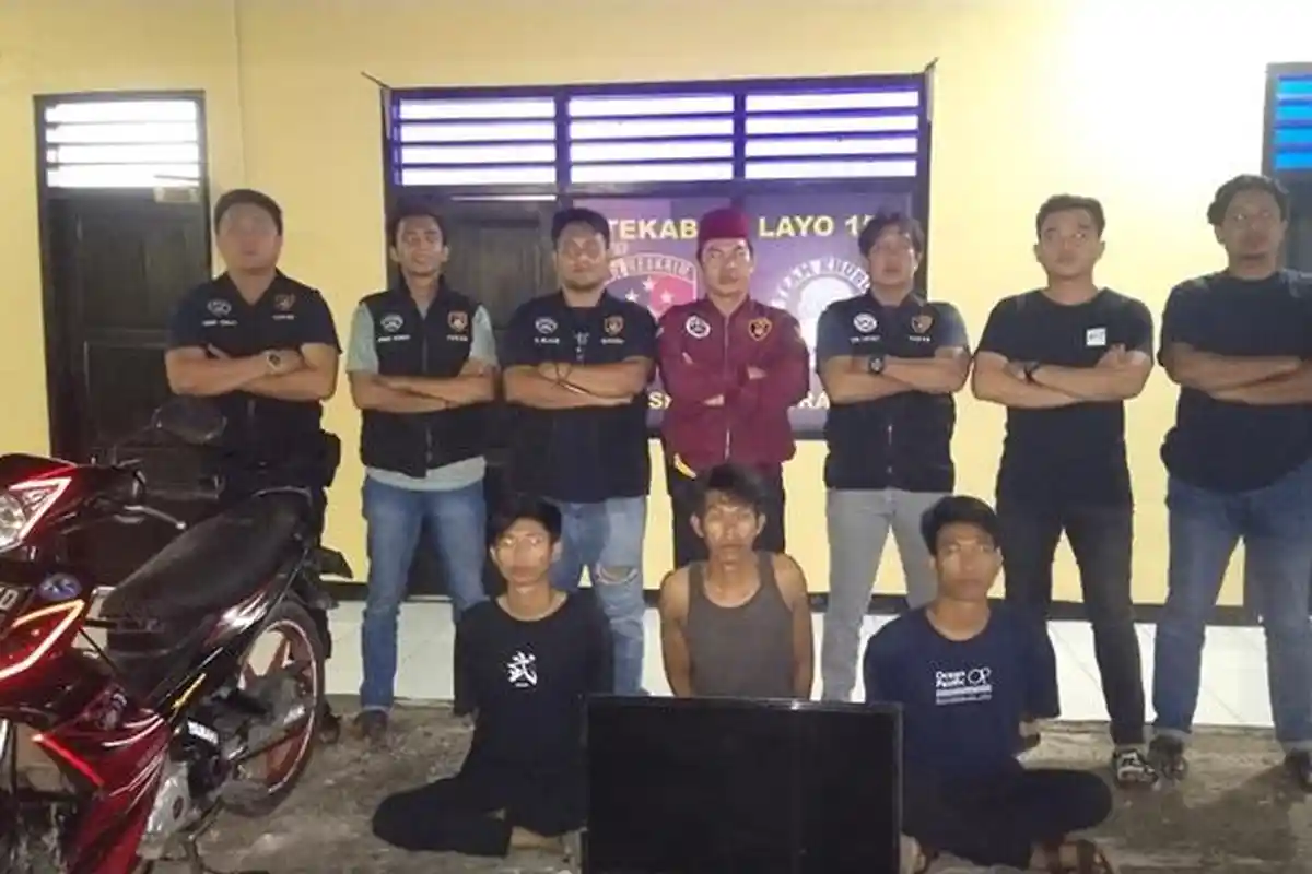 3 Pelaku Bobol Rumah Gasak TV dan Perhiasan di Indralaya Ogan Ilir, Berdalih Iseng