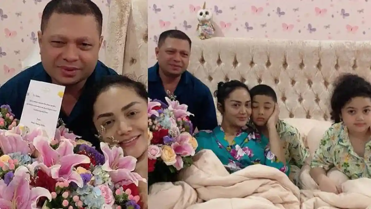 Krisdayanti Ultah ke-45, Anang & Aurel Beri Kado 'Istimewa', Begini Doa Raul Lemos untuk sang Istri