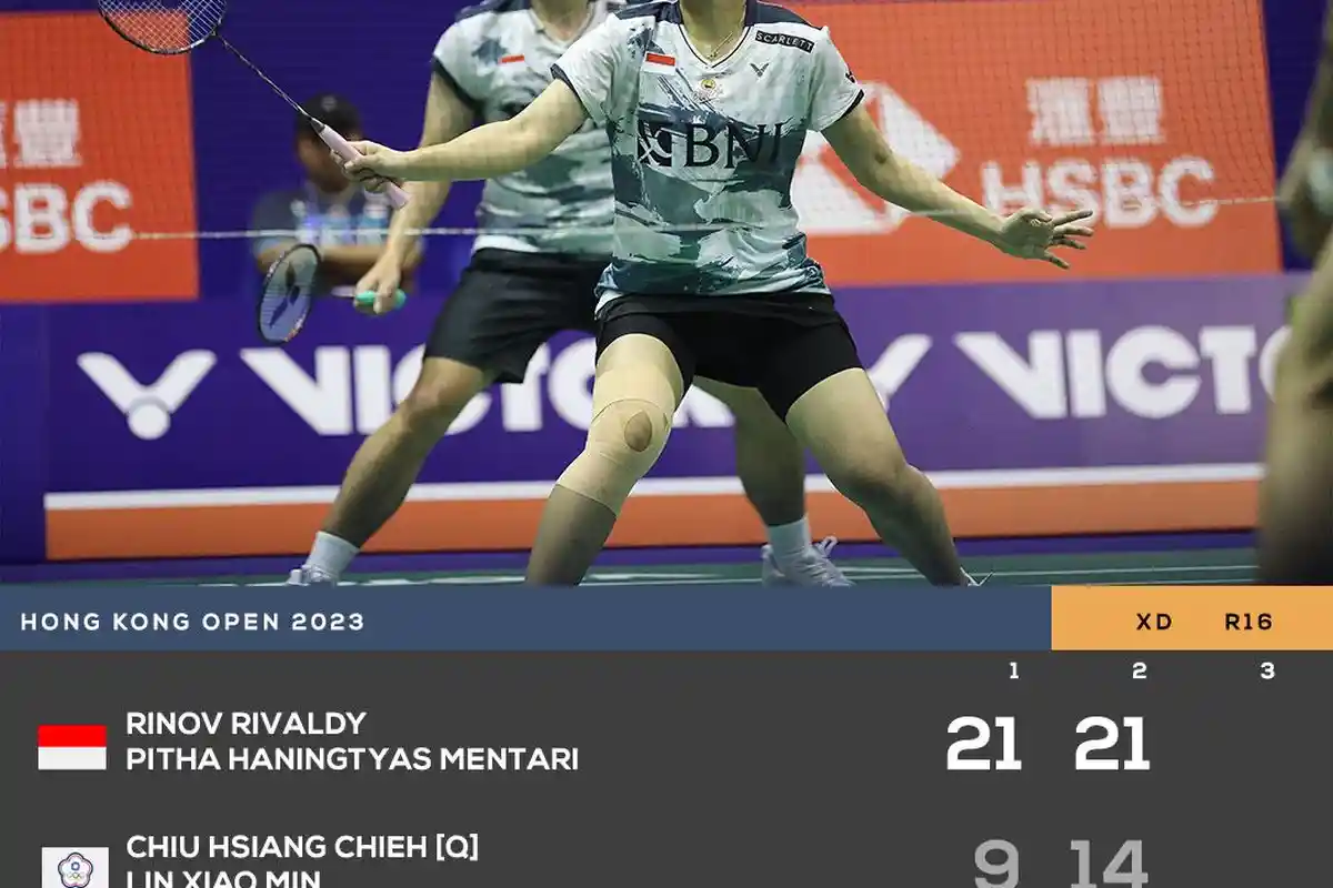 Link Streaming dan Jadwal Live Badminton Hongkong Open 2023 di INews, Ada Live Skor Perempatfinal