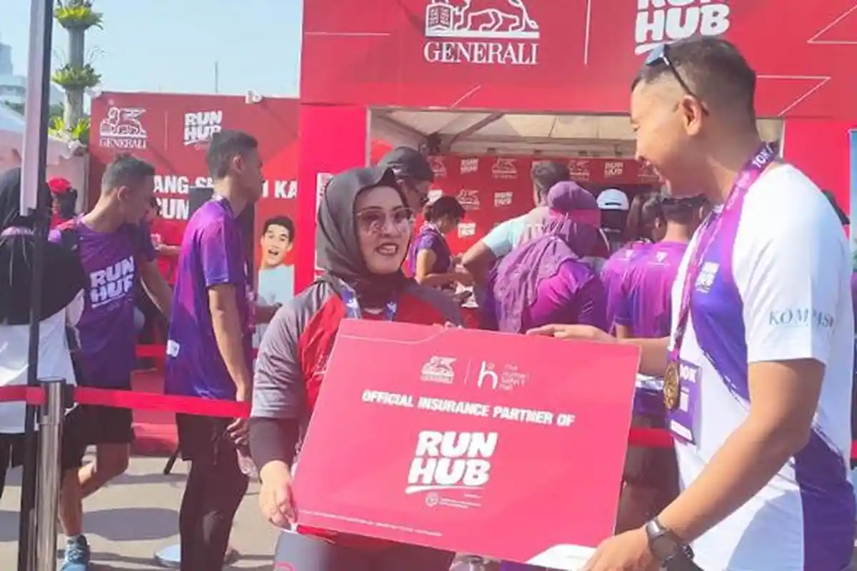 Generali Beri Perlindungan kepada 2000 Pelari Dalam Ajang RunHub 2023 di Surabaya