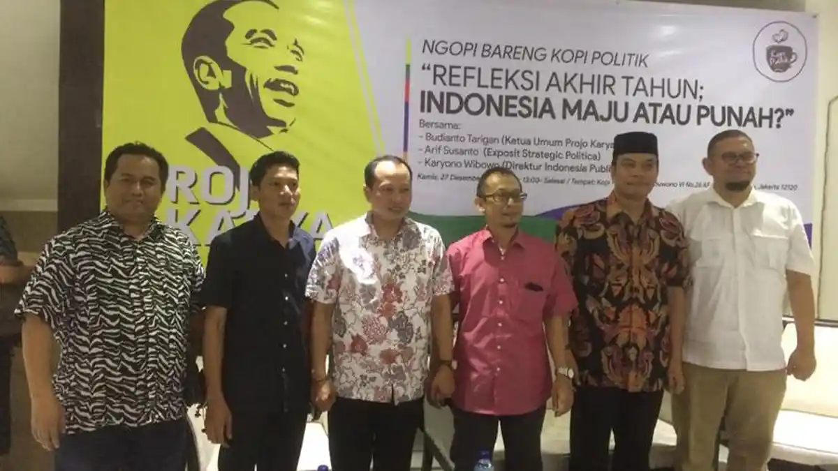 Projo Karya: Jokowi adalah Anugerah, Jangan Biarkan Sendirian