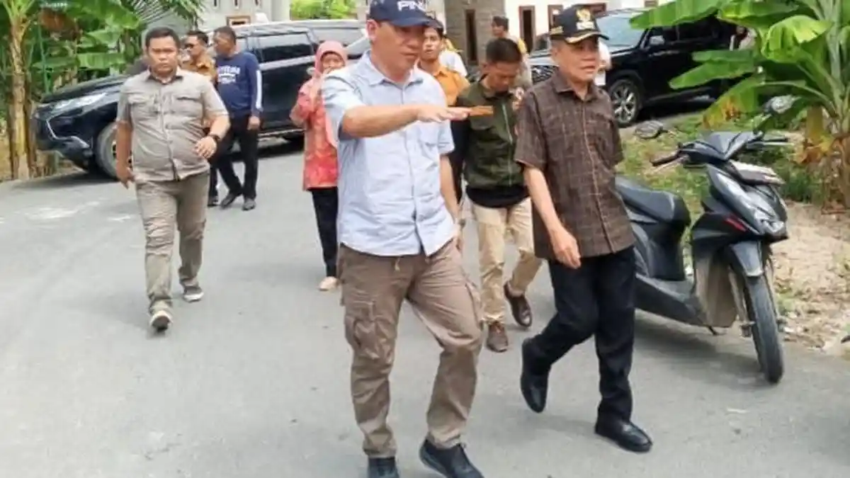 Wabup Ardani Imbau Masyarakat Kandis di Ogan Ilir Waspada Bencana Longsor