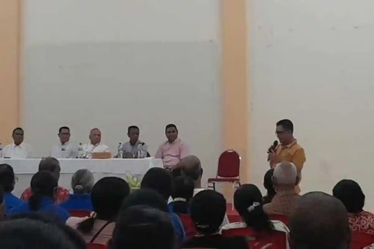 Uskup Larantuka Minta Paroki di Lewoleba Kuat dan Mandiri