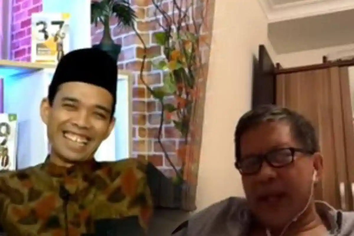 Obrolan Ustaz Abdul Somad dengan Rocky Gerung, Dari Presiden, Grup WA Emak-emak, hingga Dian Sastro