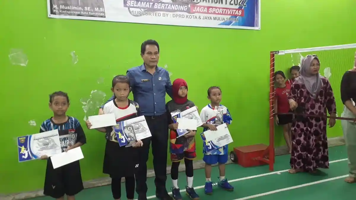Turnamen Bulutangkis di Samarinda, Sekwan Harap Bisa Jadi Bekal Prestasi