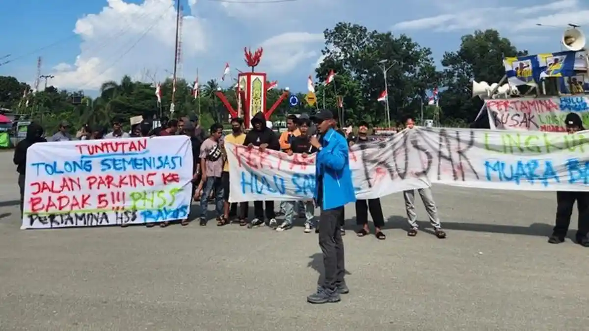 KNPI Desak PHSS Semenisasi Jalan Menuju Kampung Badak 5 Kukar, Diperjuangkan sejak 2015