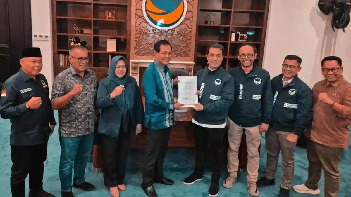Maju Pilkada Muara Enim 2024, Edison - Sumarni Resmi Dapatkan Rekom Model B1 KWK dari Partai Nasdem