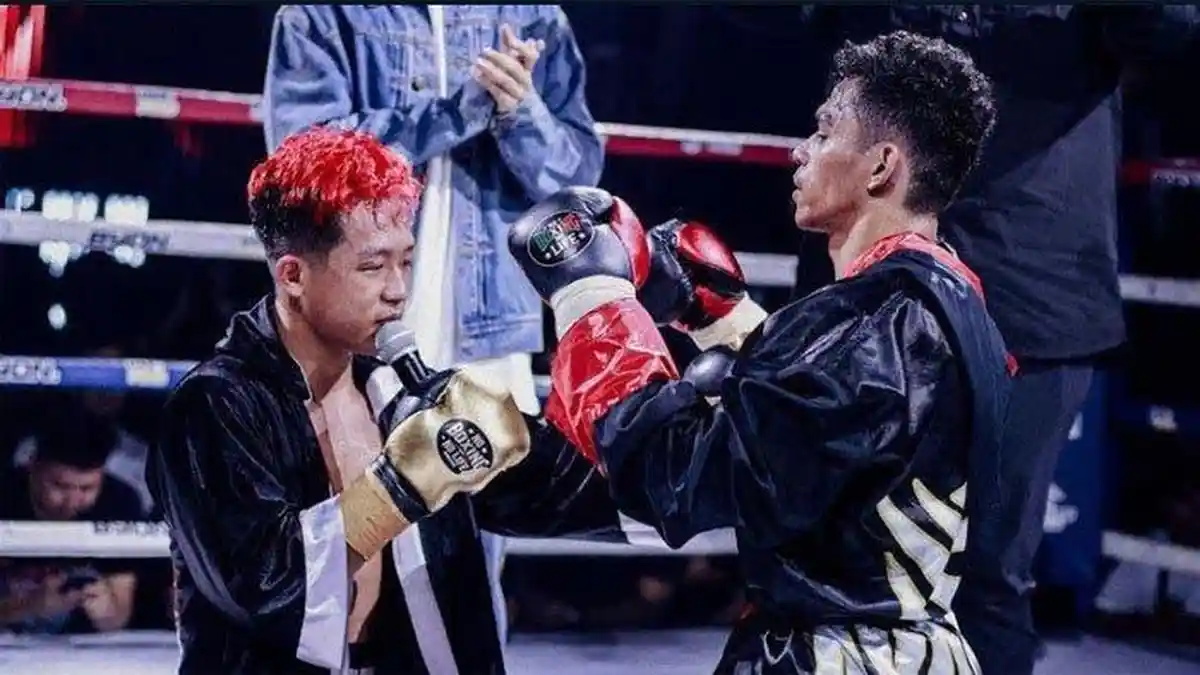 Pertandingan Tinju Paris Pernandes dan Kkjhe Jekson Karmela Dinilai Curang Pelatih