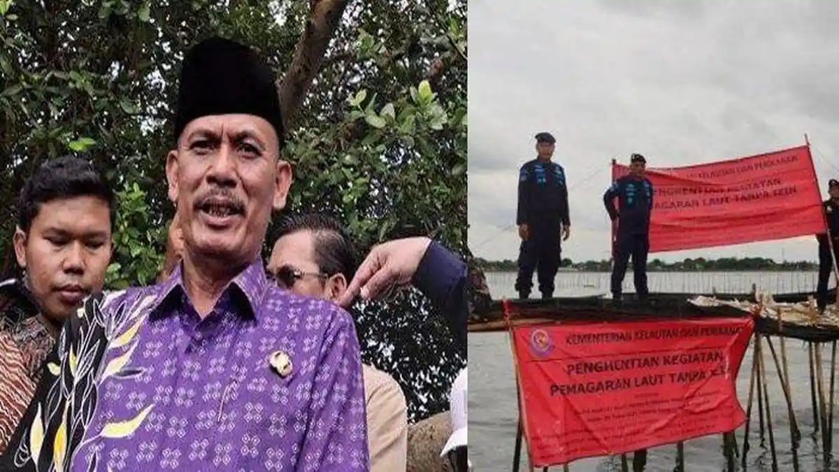 KADES Kohod Menghilang Buntut Pargar Laut Tangerang, Ratusan Warga Bentuk Gerakan Tangkap Arsin