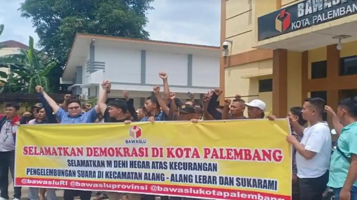 Yakin Ada Penggelembungan Suara, Deni Hegar Caleg DPRD Kota Palembang Dari Golkar Lapor Gakkumdu
