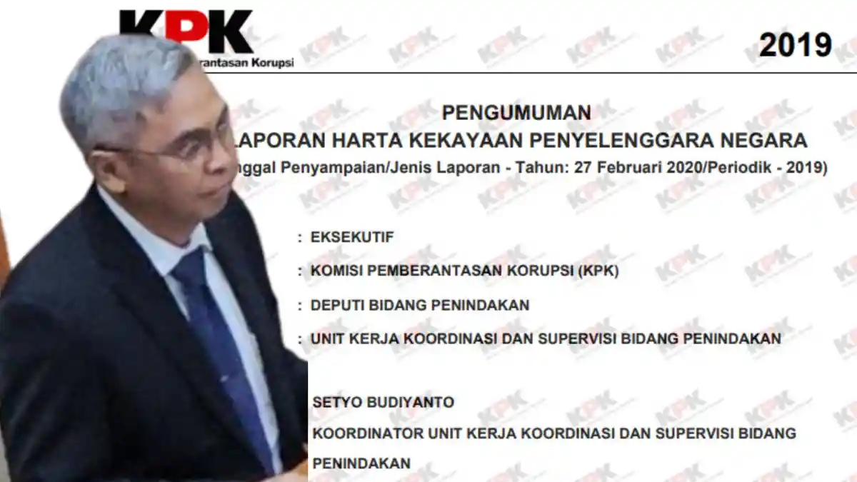 Harta Kekayaan Setyo Budiyanto Ketua KPK 2024-2029