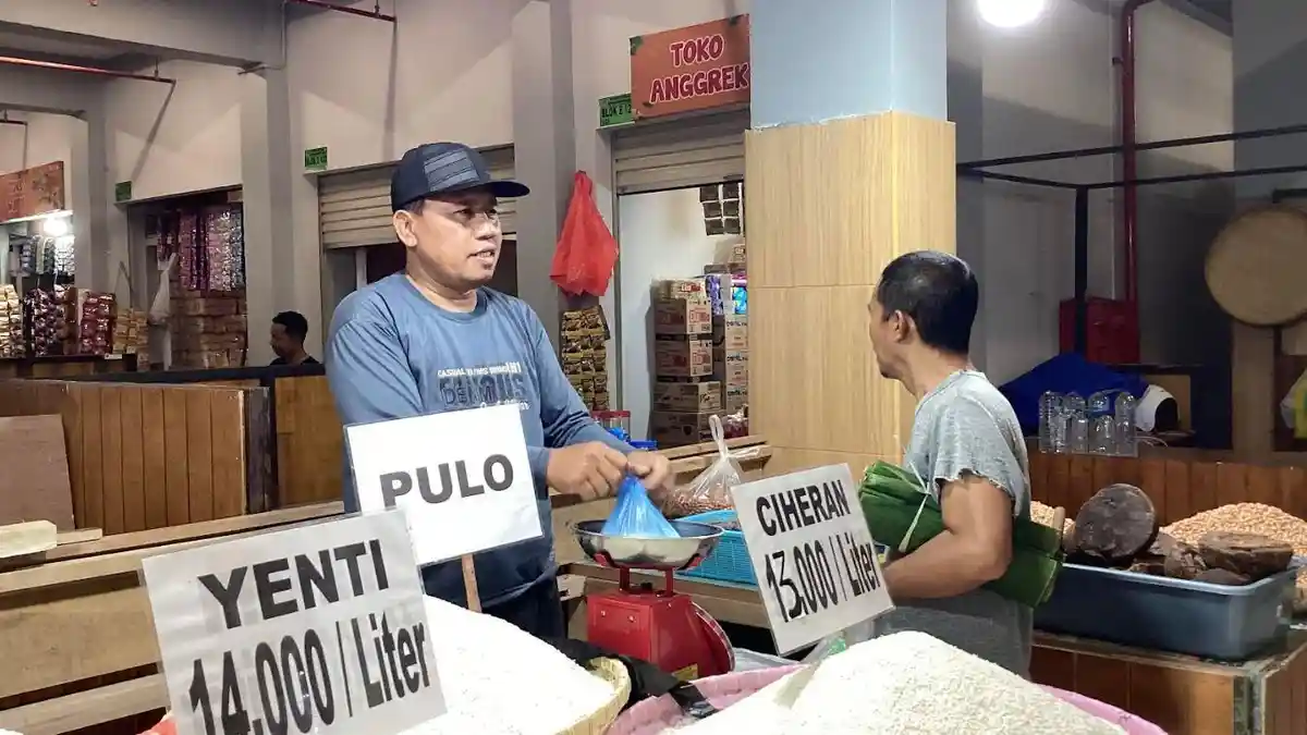 Sehari Jelang Lebaran Ketupat Gorontalo 2024, Harga Beras Pulut Nyaman di Angka Rp 25 ribu per Kg