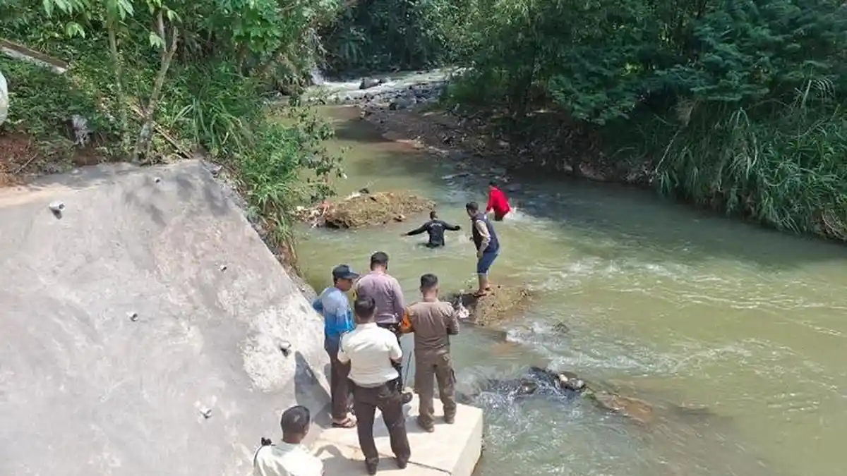 Mayat Bayi Laki-laki Ditemukan di Sungai Cisadane Bogor, Begini Kondisinya