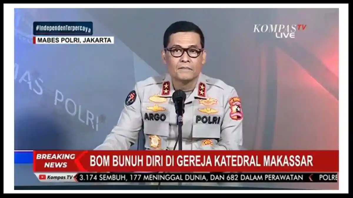 Bom Makassar, 14 Orang Jadi Korban, Rata-rata Luka di Kaki, Tangan, Kepala dan Perut