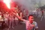 Euforia Kelulusan SMA di Semarang