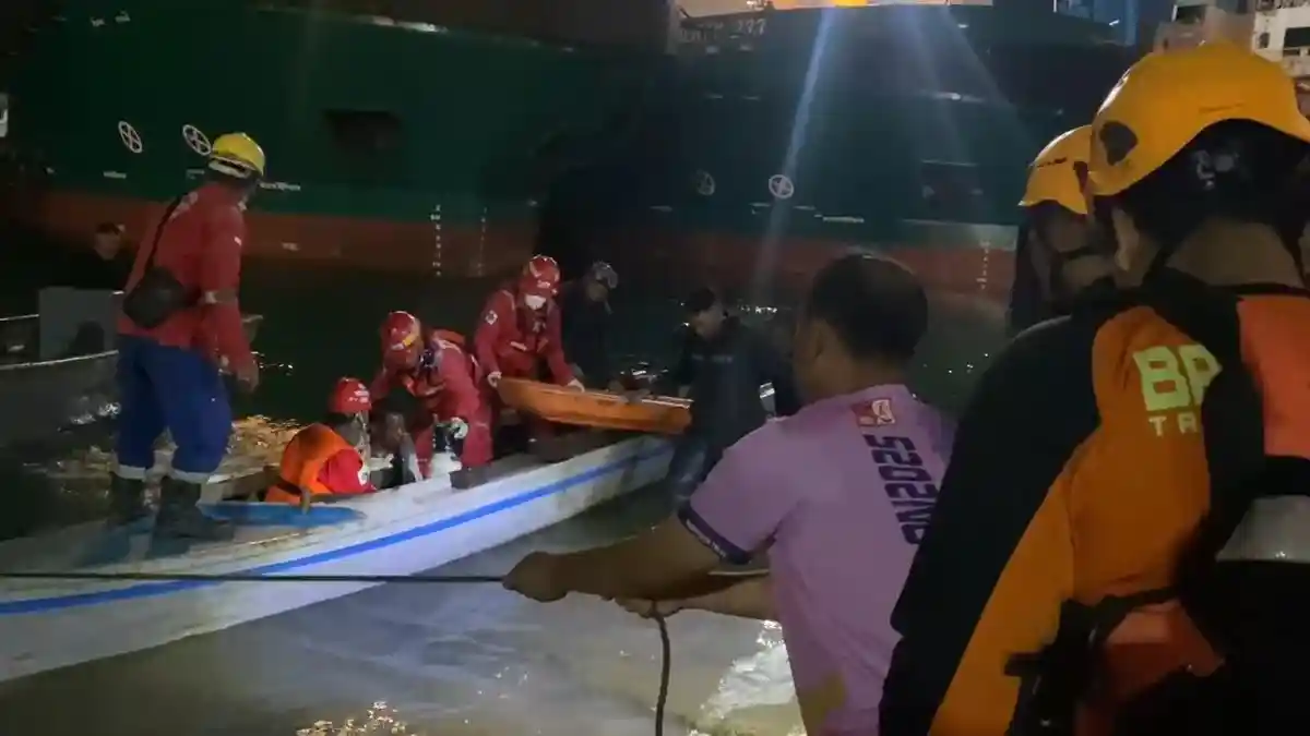 38 Jam Melawan Maut di Tugboat Terbalik ASL Batam, Yusuf Tankin Selamat  Berkat Air Pocket - Tribunbatam.id