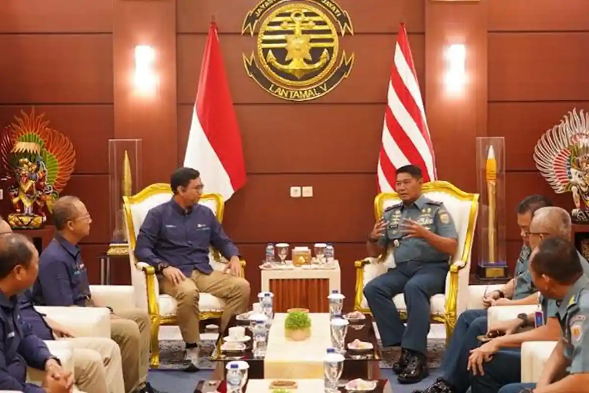 PLN UIT JBM Gandeng Lantamal V, Perkuat Dukungan Pengamanan Aset OBVITNAS