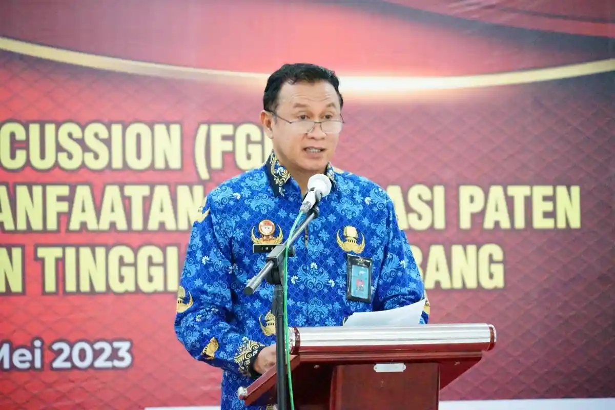 Kakanwil Imam Suyudi Buka FGD Asistensi Terkait Penelusuran Paten dan Pemanfaatan Informasi Paten