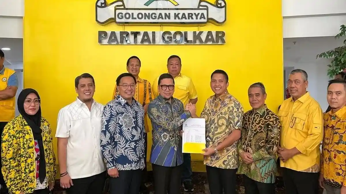 Lanjutkan Periode Kedua, Panca-Ardani Resmi Didukung Partai Golkar pada Pilkada Ogan Ilir 2024