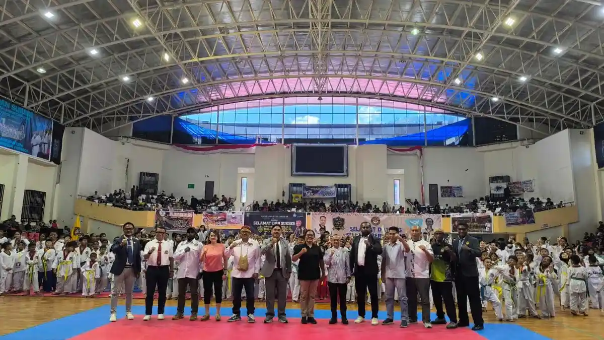 Papua Open 2025 Resmi Dibuka Dengan Melibatkan 768 Atlet Taekwondo