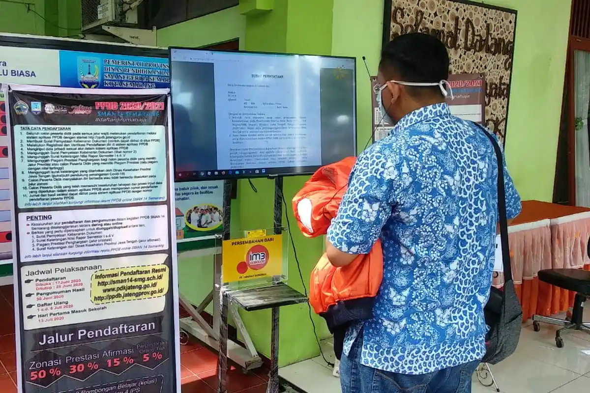 Kepala SMAN 14 Semarang Menyayangkan Masalah Jaringan PPDB Jateng 2020: Baru Bisa Diakses Sore