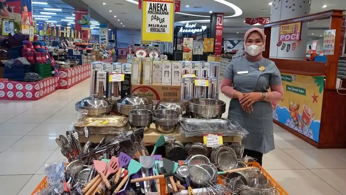 Promo Perlengkapan Dapur di Ramayana Ciplaz Lampung, Diskon 30-50 Persen