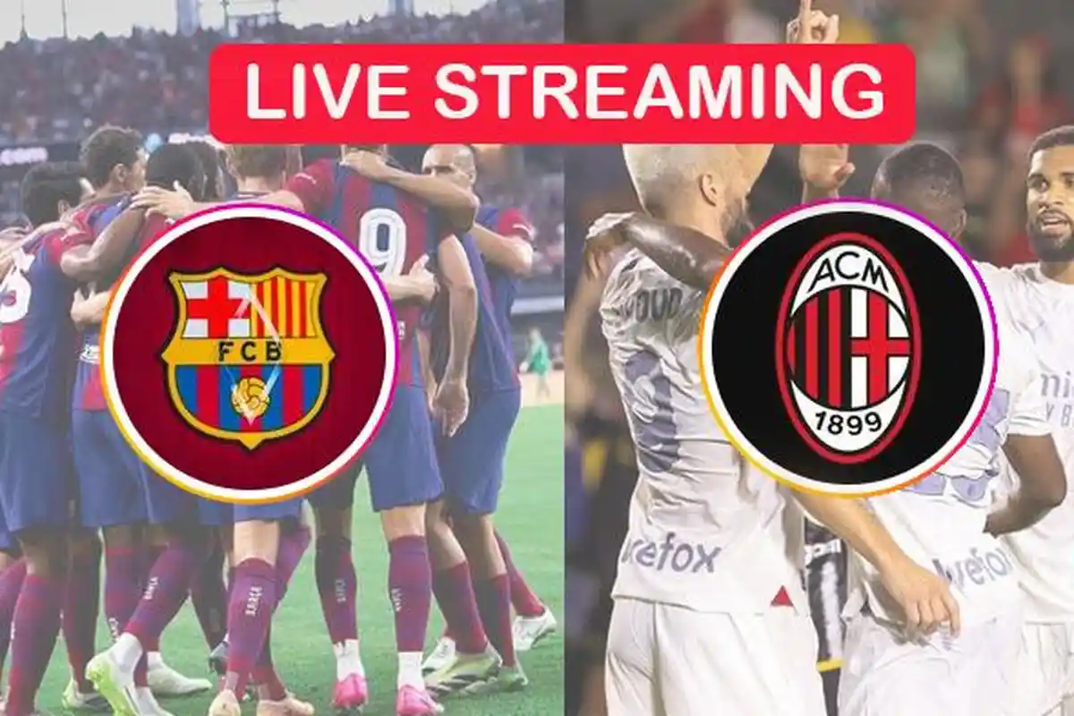 Siaran Langsung AC Milan VS Barcelona, Link Gratis Nonton Live Streaming Pagi Ini