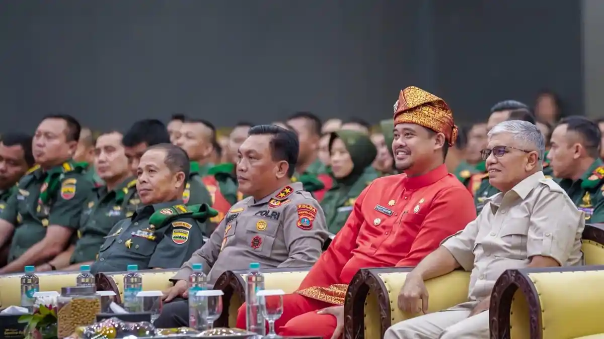 Wali Kota Medan Bobby Nasution Harap Kehadiran Menhan Prabowo Jadi Penyemangat Babinsa Jaga Keamanan
