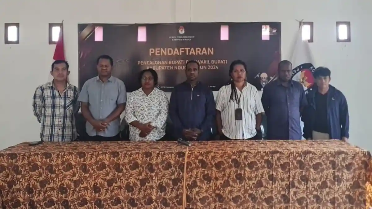 Hari Pertama dan Kedua Pendaftaran Kepala Daerah di Kabupaten Nduga Sepi: 2 Paslon Hari Terakhir