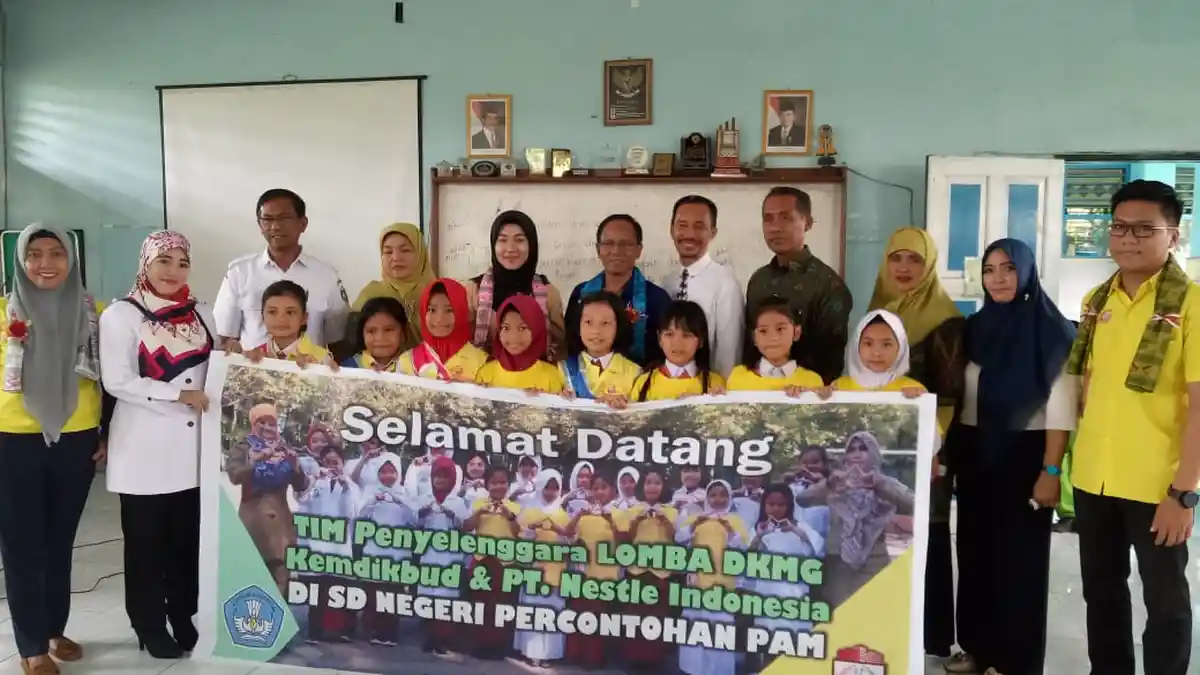 Hebat, 4 Murid SDN Percontohan PAM Wakili Makassar pada Lomba Dokter Kecil Gizi Tingkat Nasional
