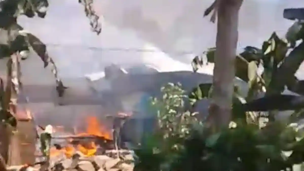 Kronologi dan Penyebab Dua Rumah Warga di Bulupoddo Sinjai Terbakar