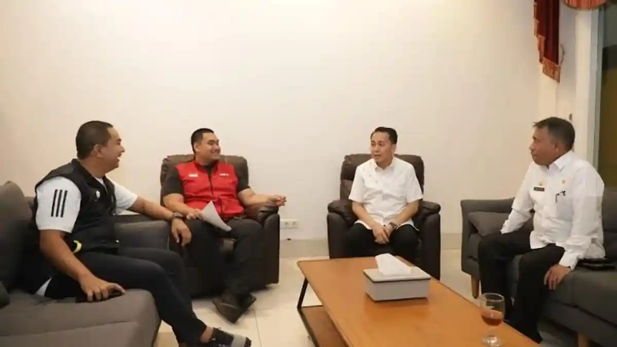 Setelah Dilantik, Pj Gubernur Sumut Agus Fatoni Langsung Bertemu Menpora Bahas Kesiapan PON