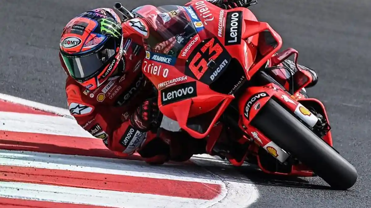Hasil MotoGP Algarve 2021: Drama Red Flag, Bagnaia Bawa Ducati Jadi Juara, Quartararo Crash