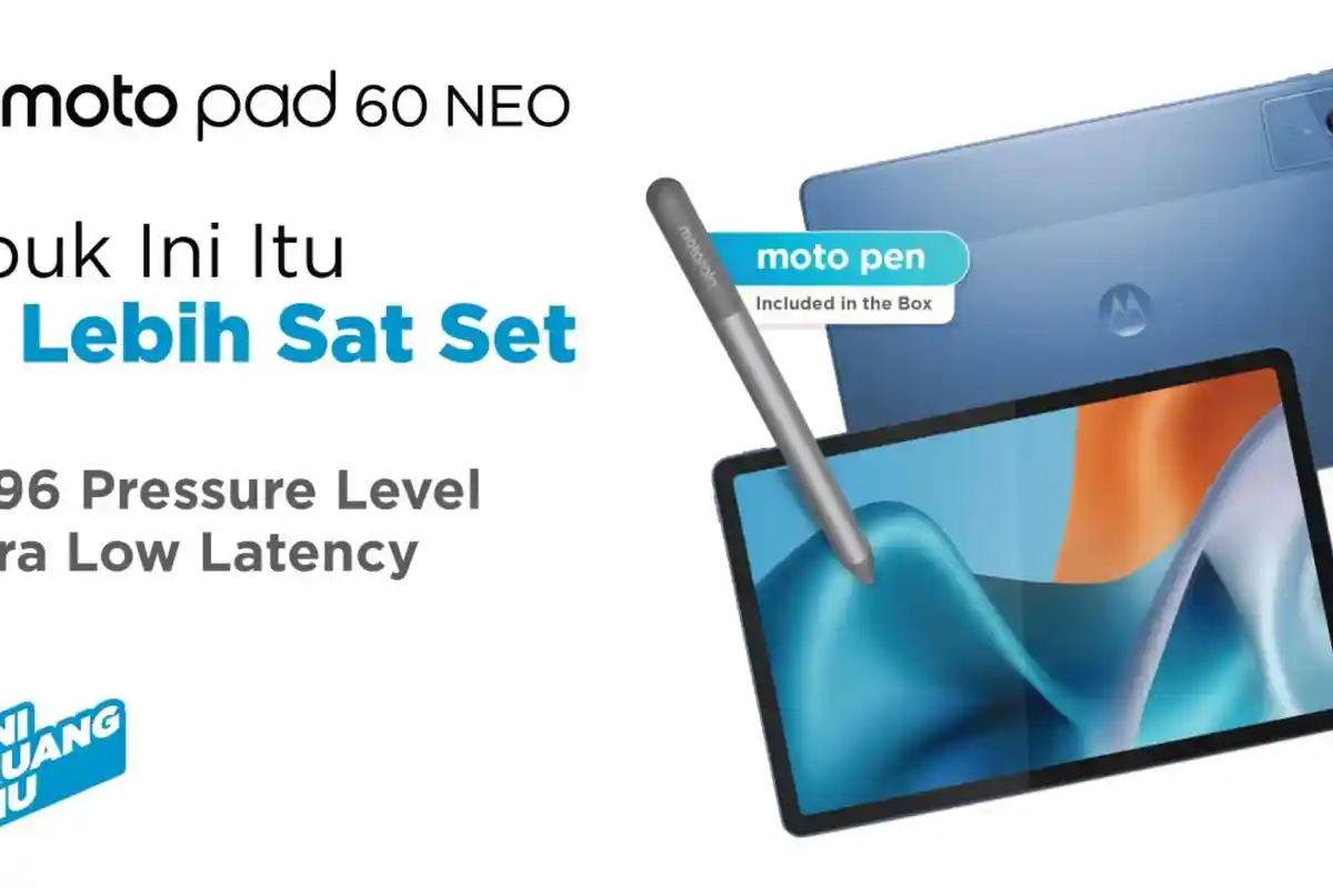Spesifikasi dan Harga Motorola Moto Pad 60 Neo: Tablet Harga Terjangkau