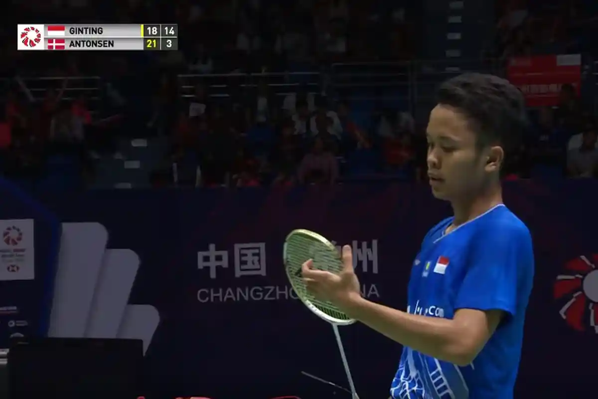 Siaran Langsung Semifinal Thailand Open Badminton 2021 Live TVRI Anthony Ginting vs Viktor Axelsen