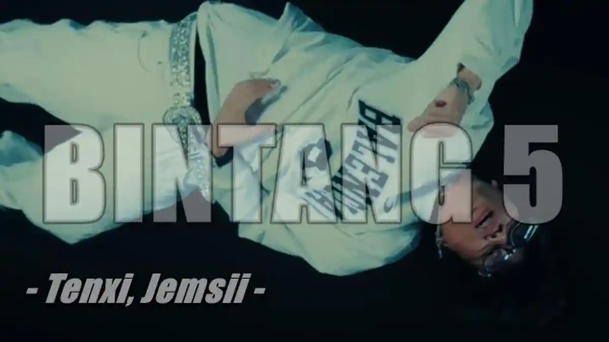 Lirik Lagu Bintang 5 - Tenxi, Jemsii - Kau Curi-curi Pandangan