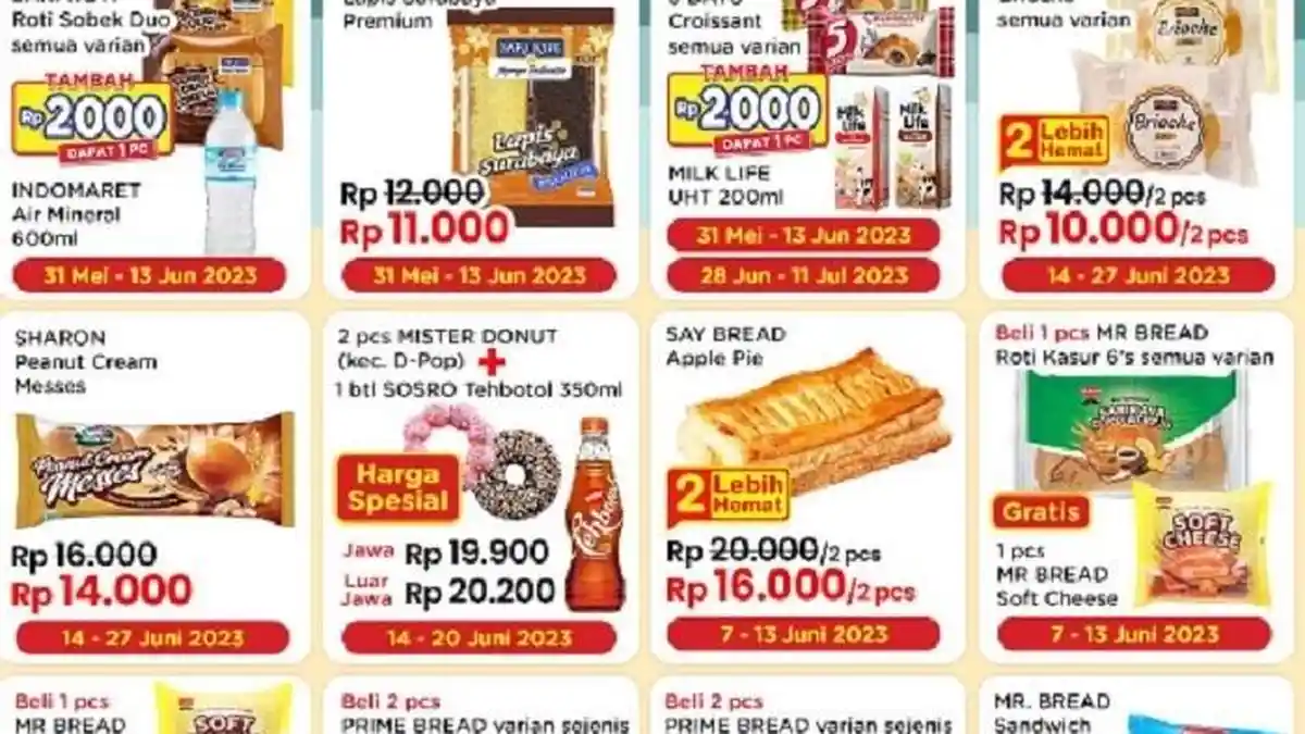 KATALOG Promo Indomaret Hari Ini 5 Juni 2023 Awal Pekan Bnayak Diskon, Kacang Kulit Rp15.900