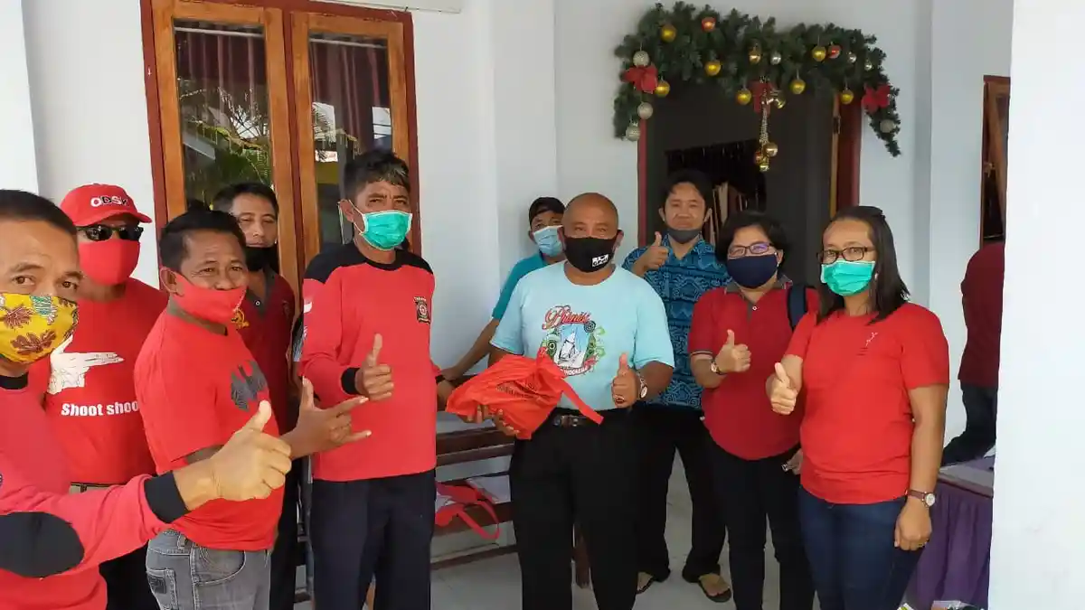 Dinas Sosial Sulut Salurkan Bantuan Sosial di Pulau Lembeh Bitung