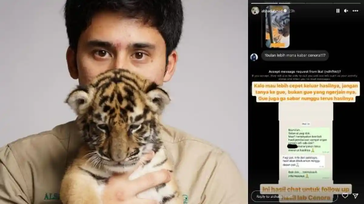Emosi Ditagih Warganet soal Hasil Lab Cenora, Alshad Ahmad Bongkar Isi Percakapan dengan sang Dokter