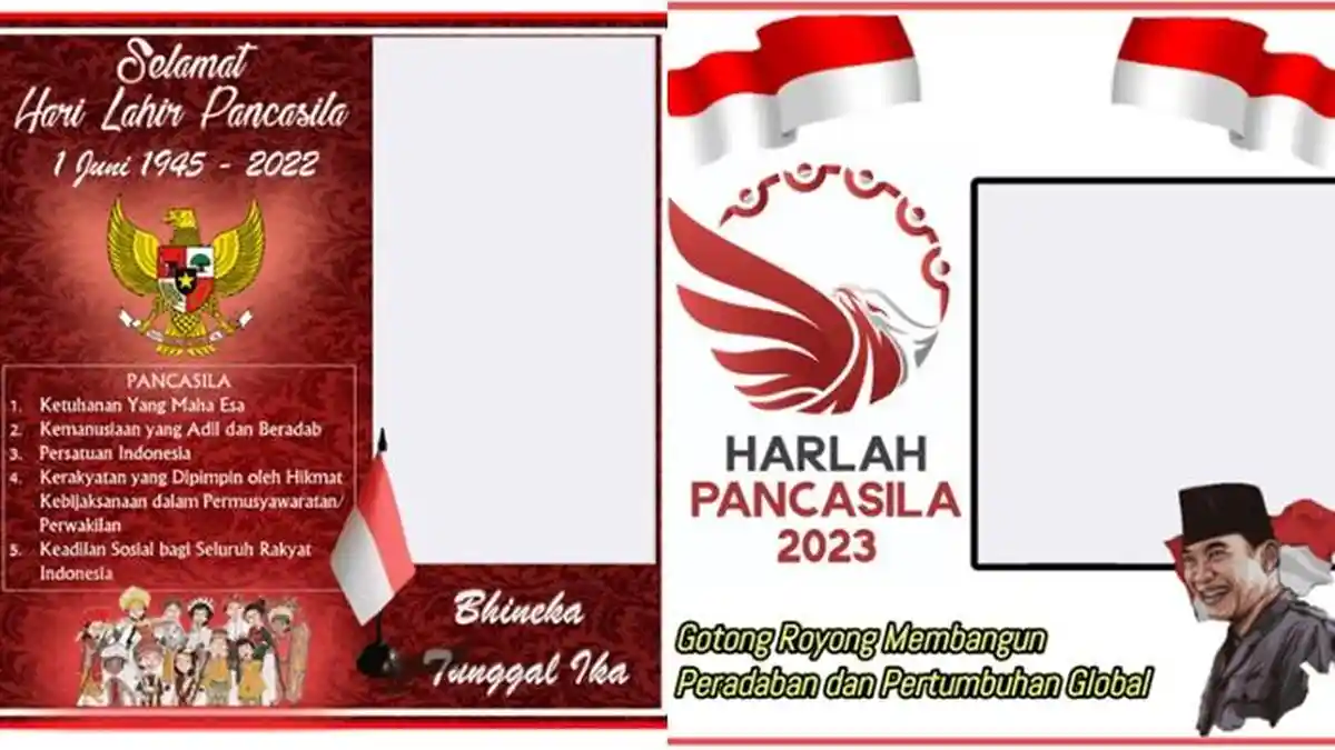 25 Link Twibbon Hari Lahir Pancasila 1 Juni 2023, Gratis Tanpa Logo Watermark Berbagi ke Medsos