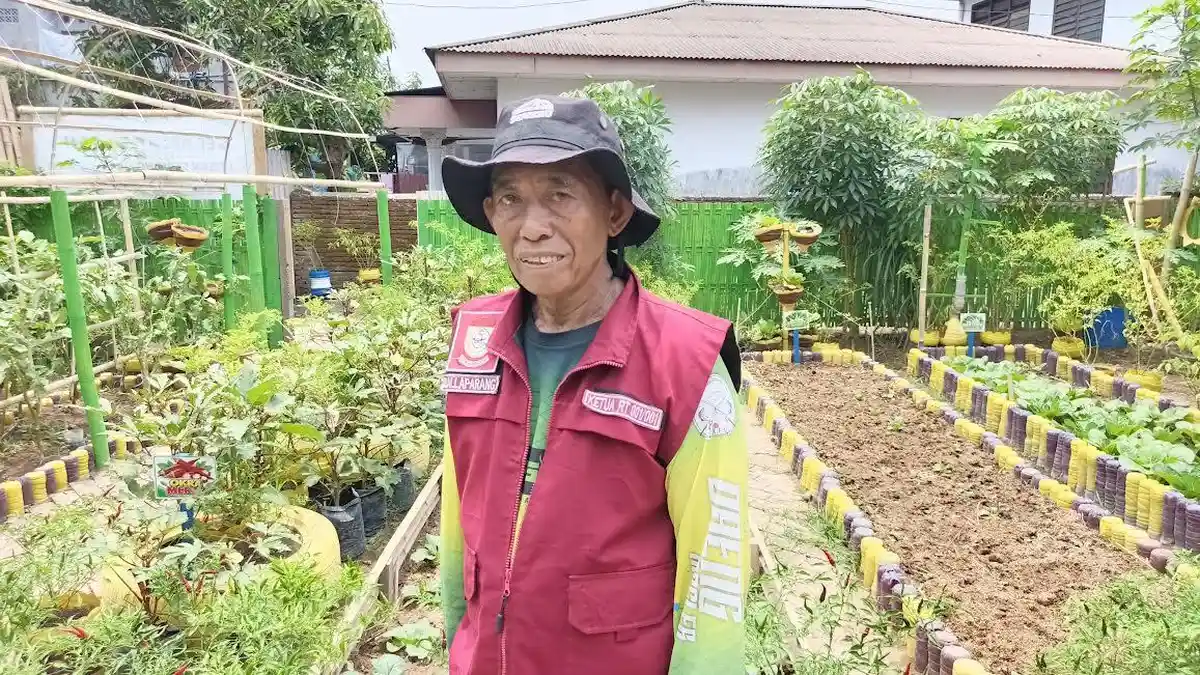 Profil Patahuddin, 4 Periode Jadi Ketua RT dan Penggerak Urban Farming ...