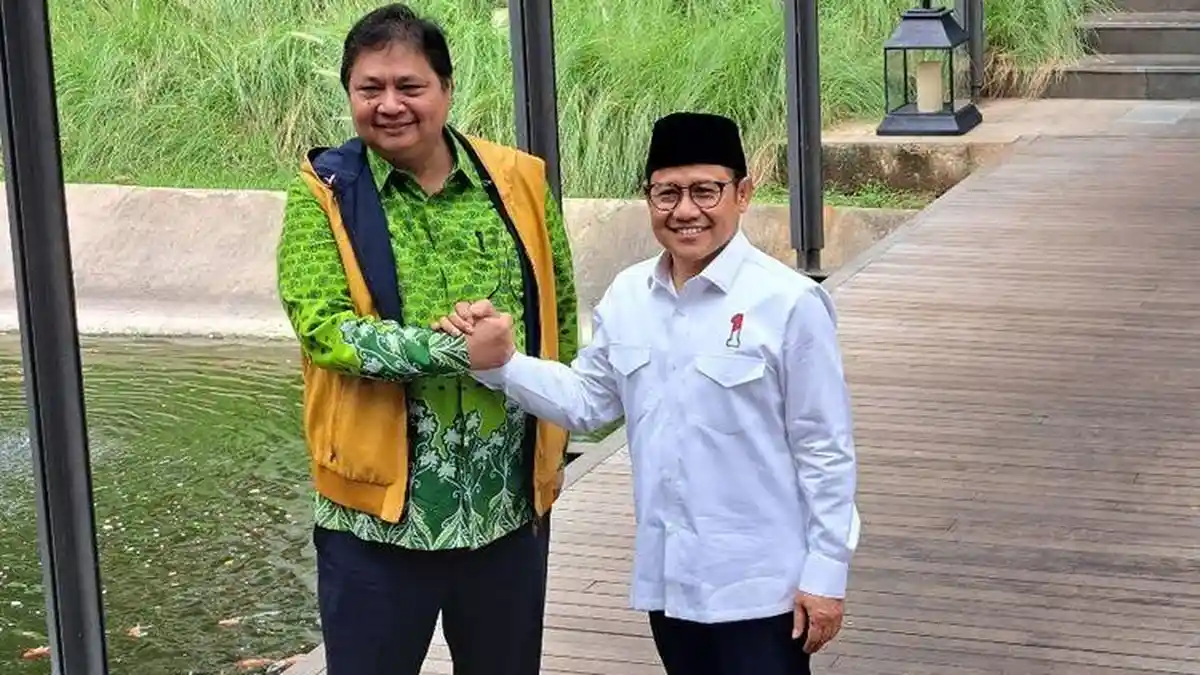 Pembahasan Muhaimin Iskandar dan Airlangga? Peta Koalisi Rawan Berubah, Nasib Ganjar Pranowo